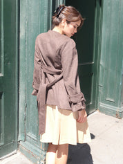 Bells Wool Jacket in Brown