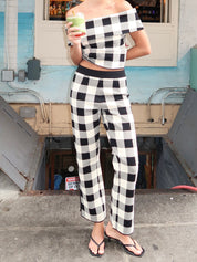 Pippa Pant in Heritage Plaid