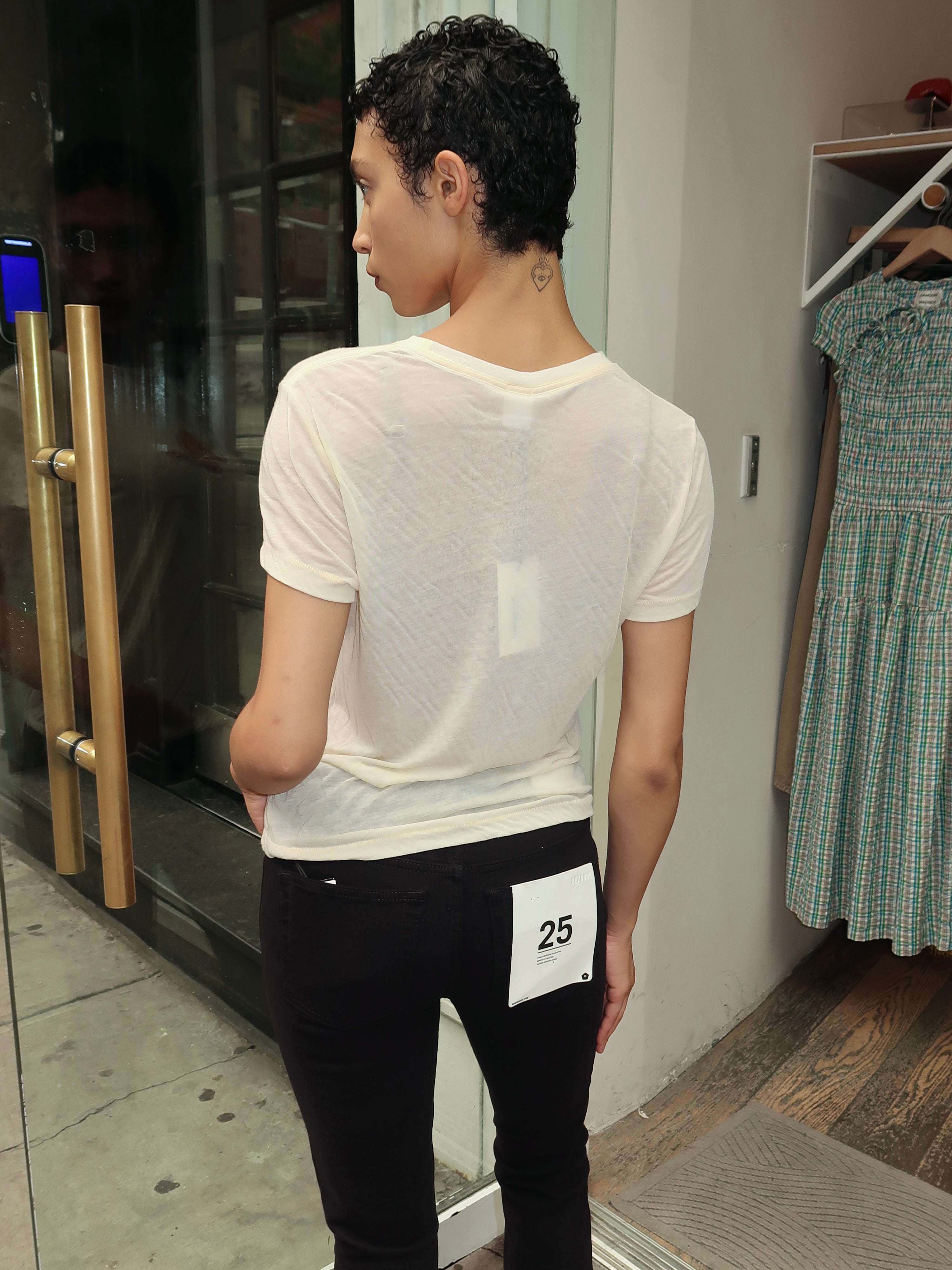Classic Tee Fortune in Faded Dandelion
