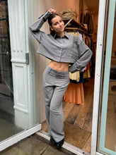 Load image into Gallery viewer, Darya Pant in Charcoal
