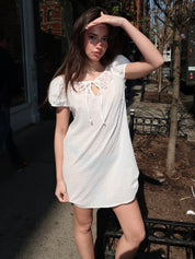 The Margaret Dress in White