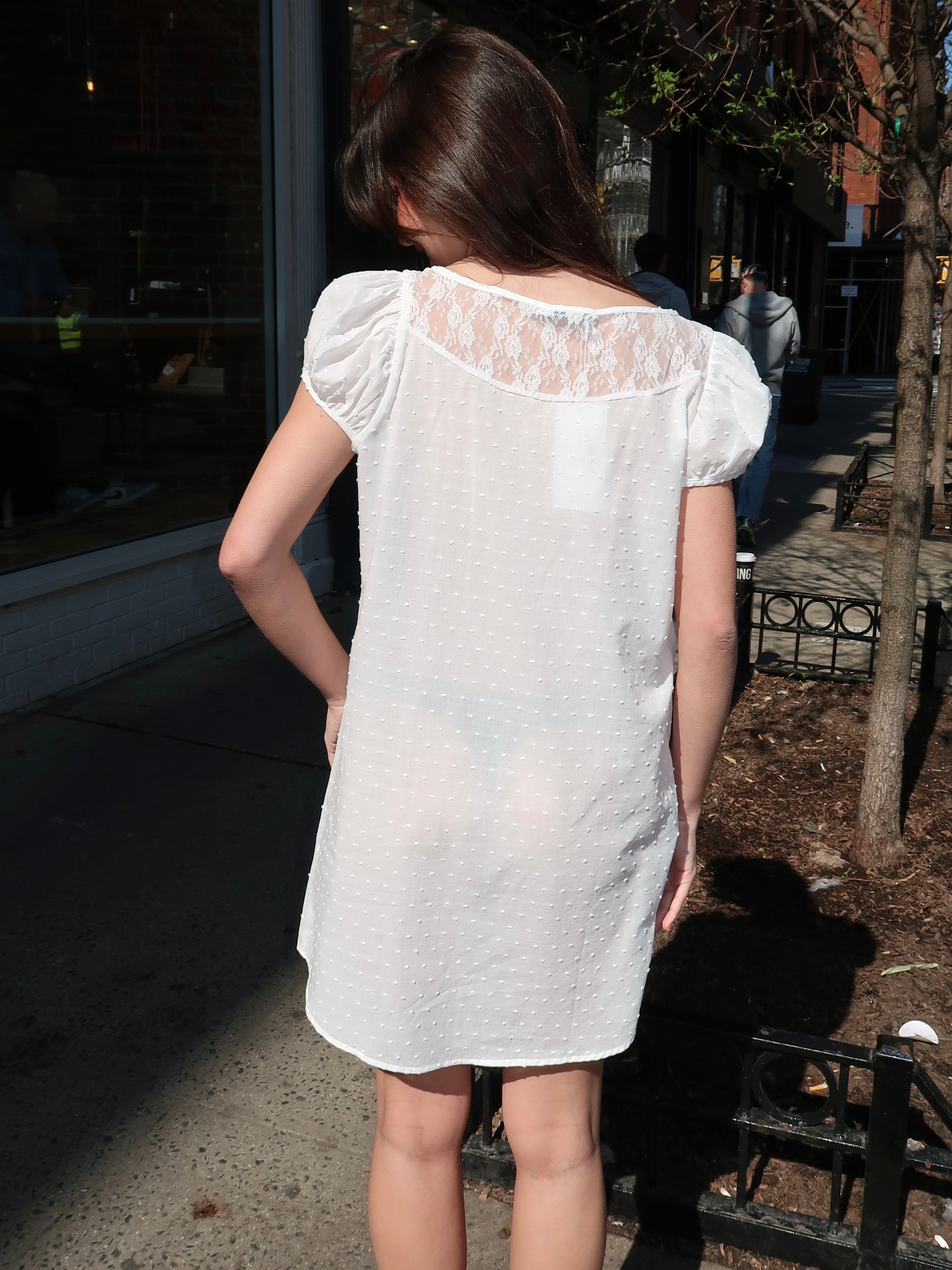 The Margaret Dress in White