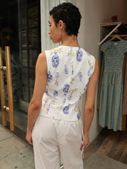 Apollo Vest in Vase Multi