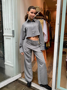 Darya Pant in Charcoal