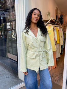 On The Town Jacket in Avocado