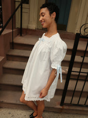 Daikon Dress in White