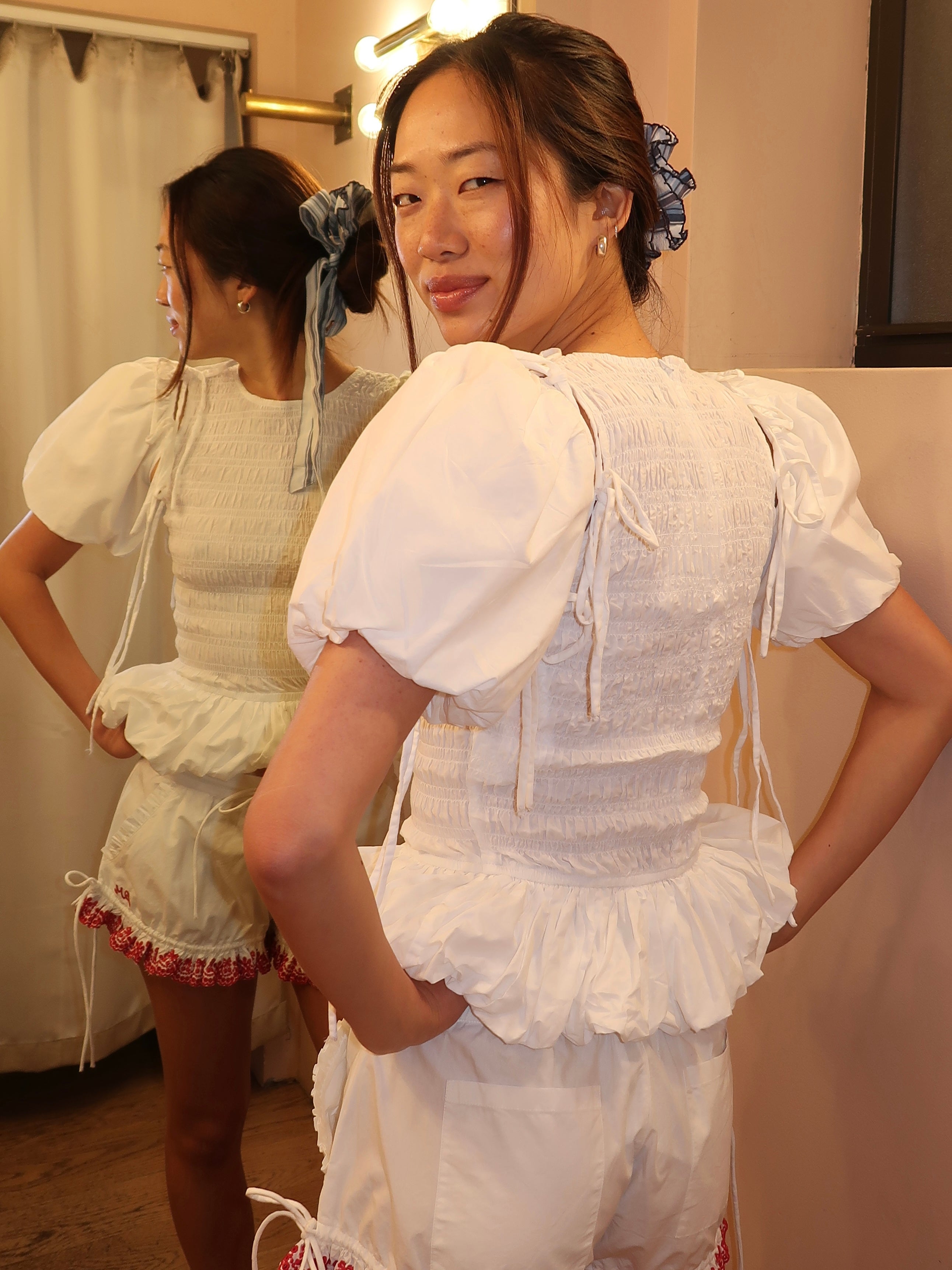 Becca Blouse in White