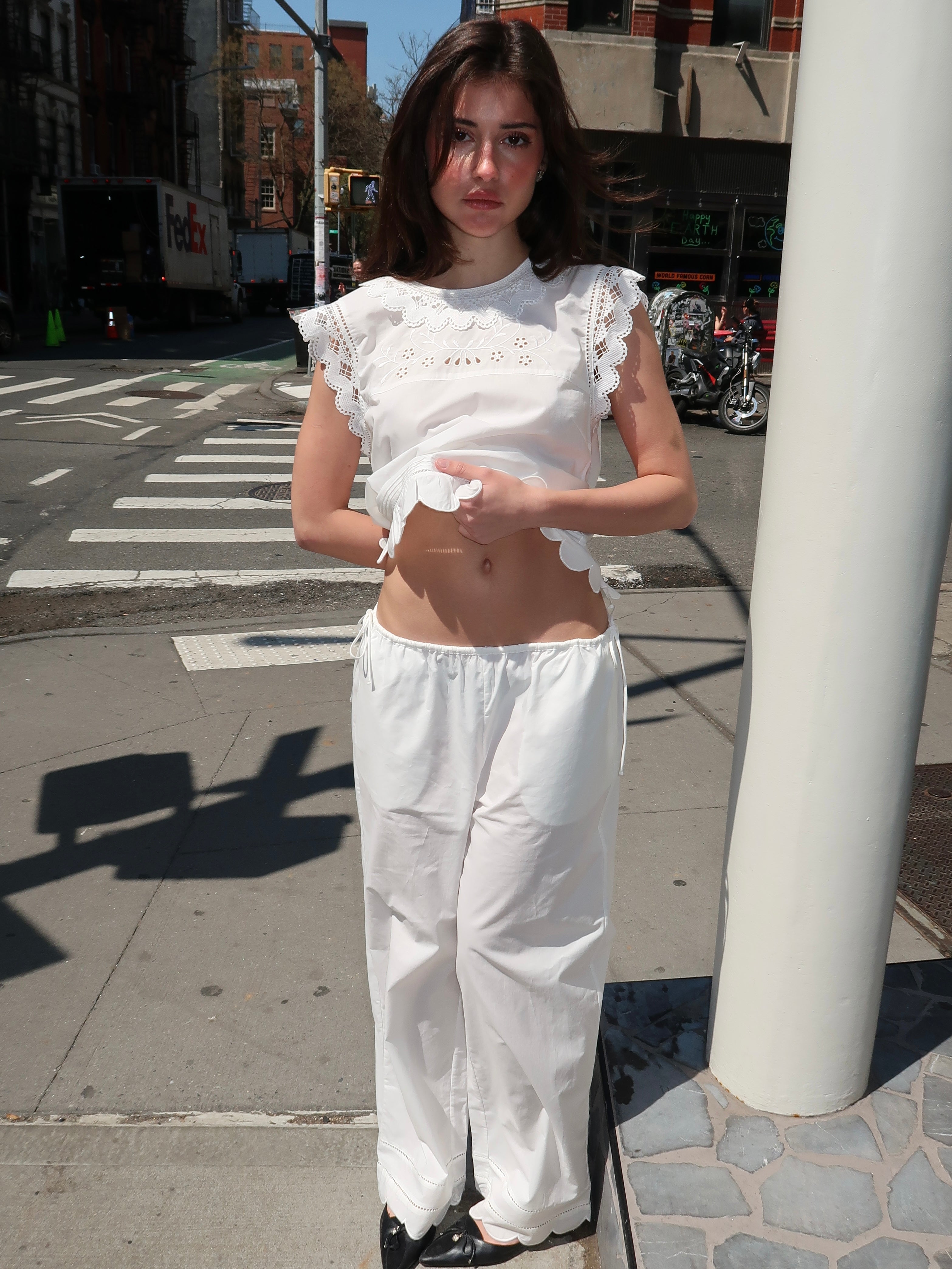 Kirsten Pants in White