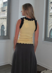 Rosalie Seamless Top in Parsnip
