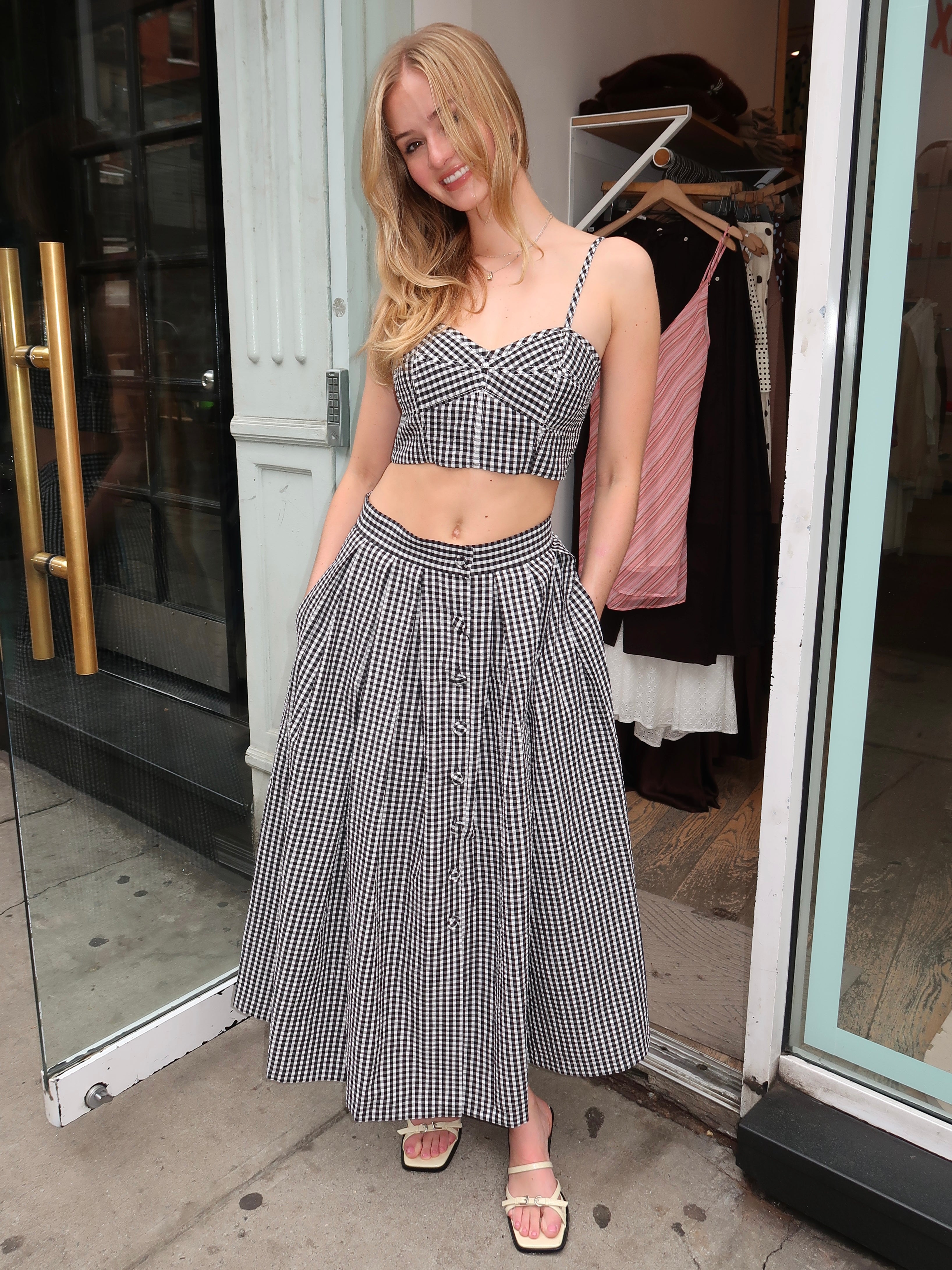 Eva Skirt in Black & White