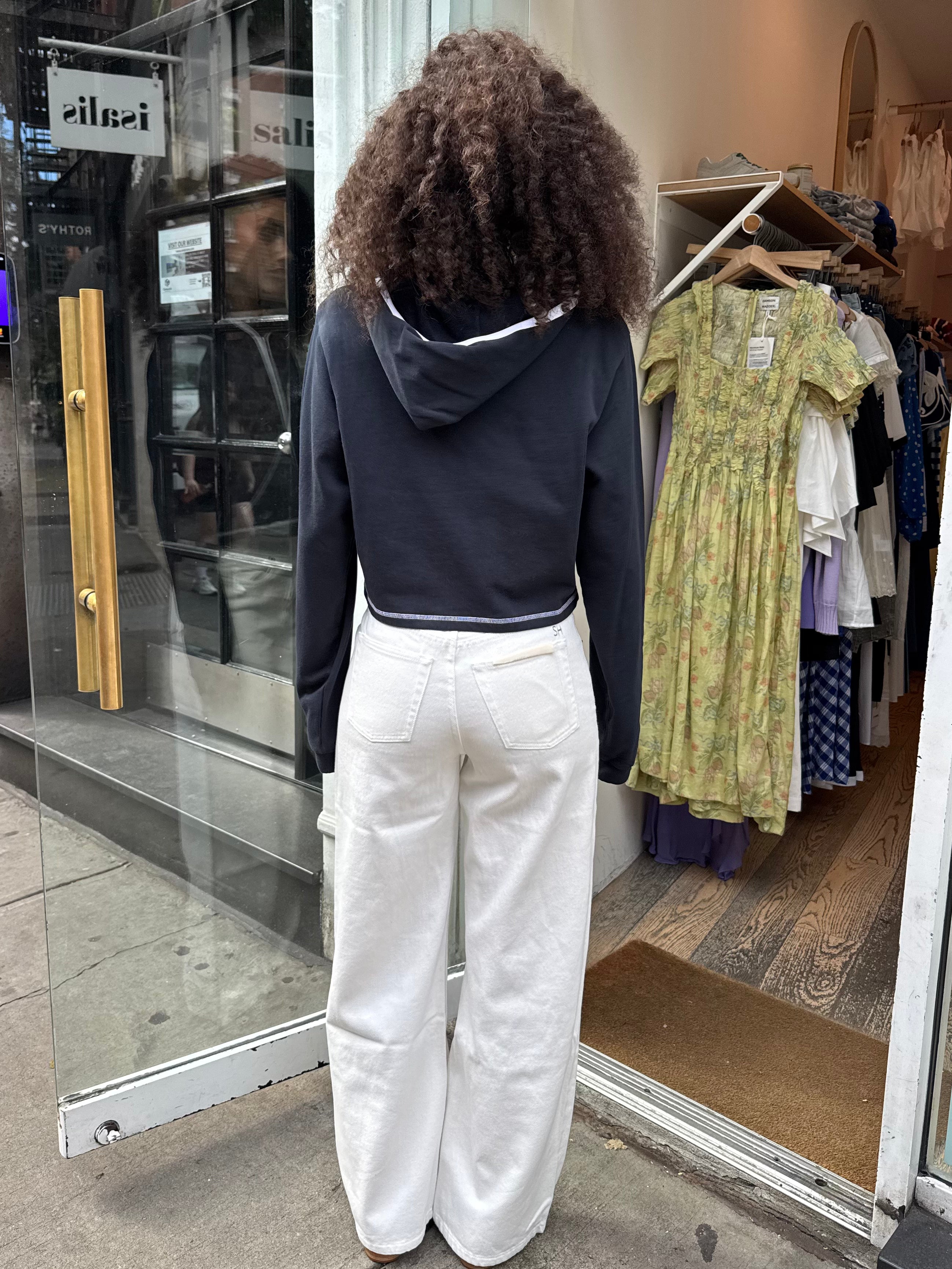 Buckle Jean in Milk