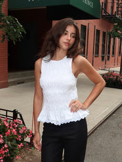 Thea Top in White