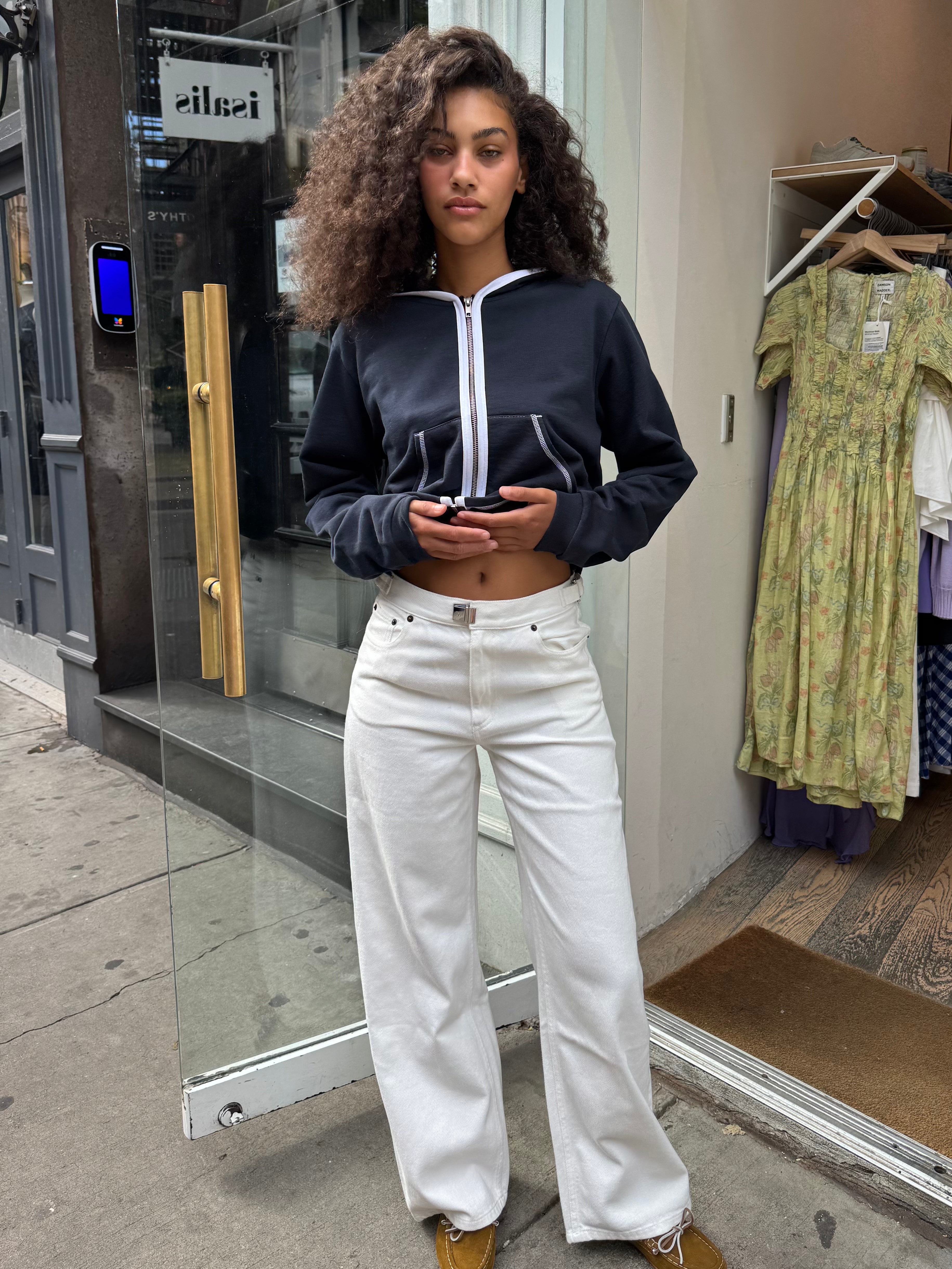 Buckle Jean in Milk