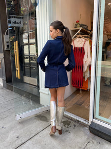Emilio Trench in Indigo