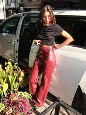 Ronnie Burgundy Pants