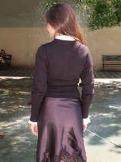 Colleen Knit Cardigan in Black