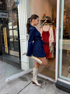 Emilio Trench in Indigo