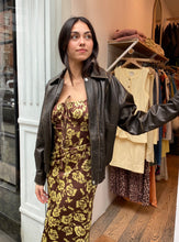 Load image into Gallery viewer, Lincoln Bomber Jacket in Vintage Brown
