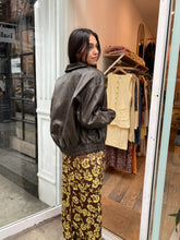 Load image into Gallery viewer, Lincoln Bomber Jacket in Vintage Brown

