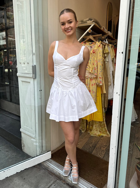 Napoli Dress in White