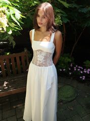 Sienna Maxi Dress in White