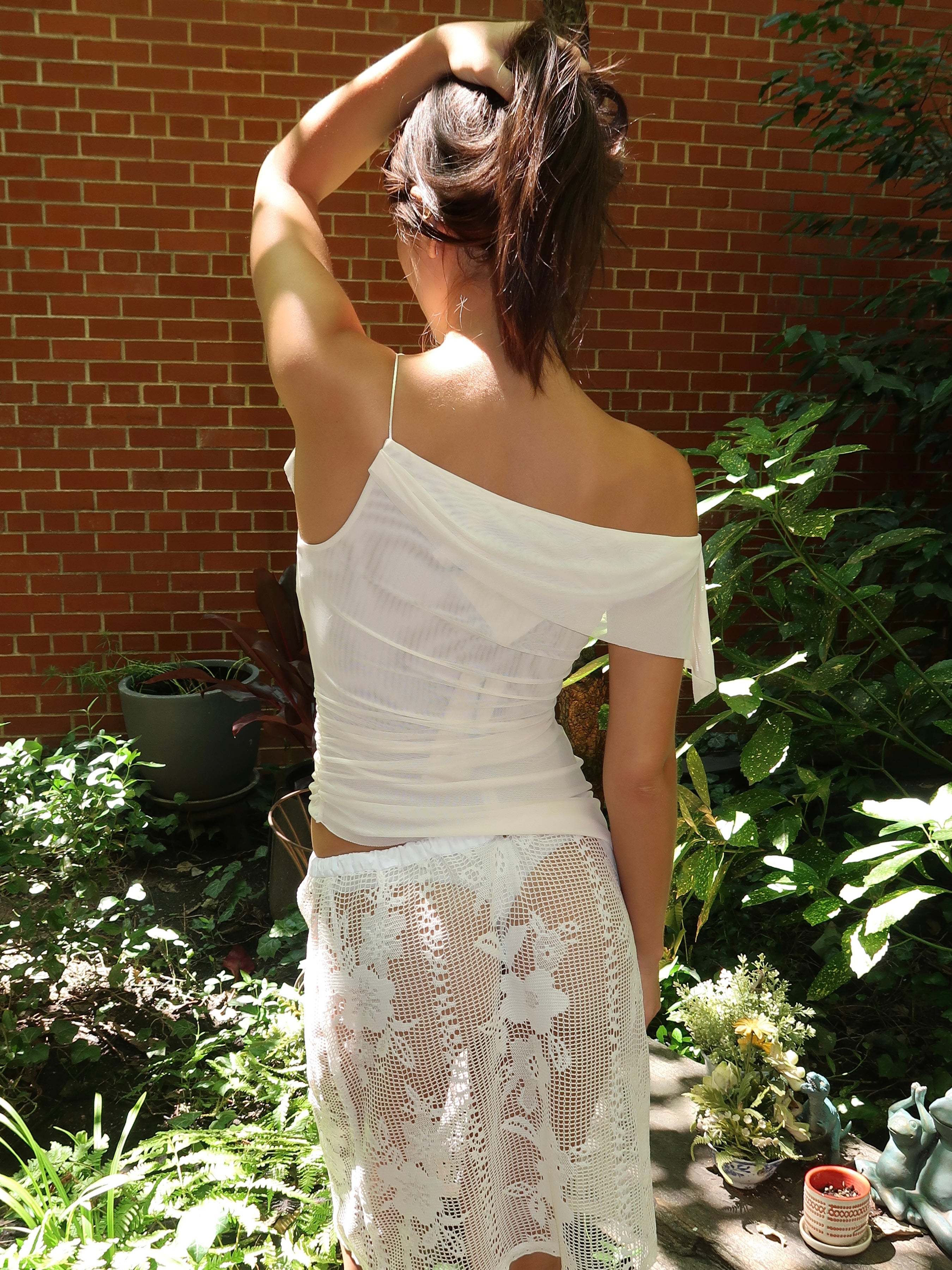 Willorin Asym Top in Buttercream