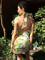 Toucan Tango Halter Mini Dress