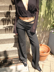 Mor Pant in Black