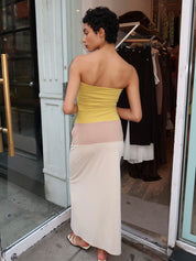 Sycamore Dress in Yellow
