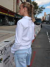 Martini Button Down in Off-White