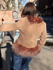 Juniper Fur Lined Jacket in Java