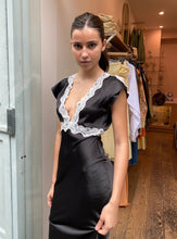 Load image into Gallery viewer, Nesta Lace Maxi Dress in Black
