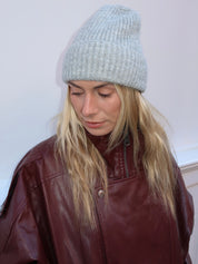 Isalis Arctic Beanie in Light Grey