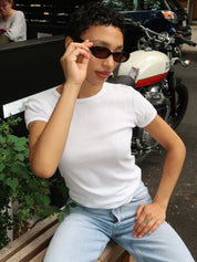 Valentina Sunglasses in Black