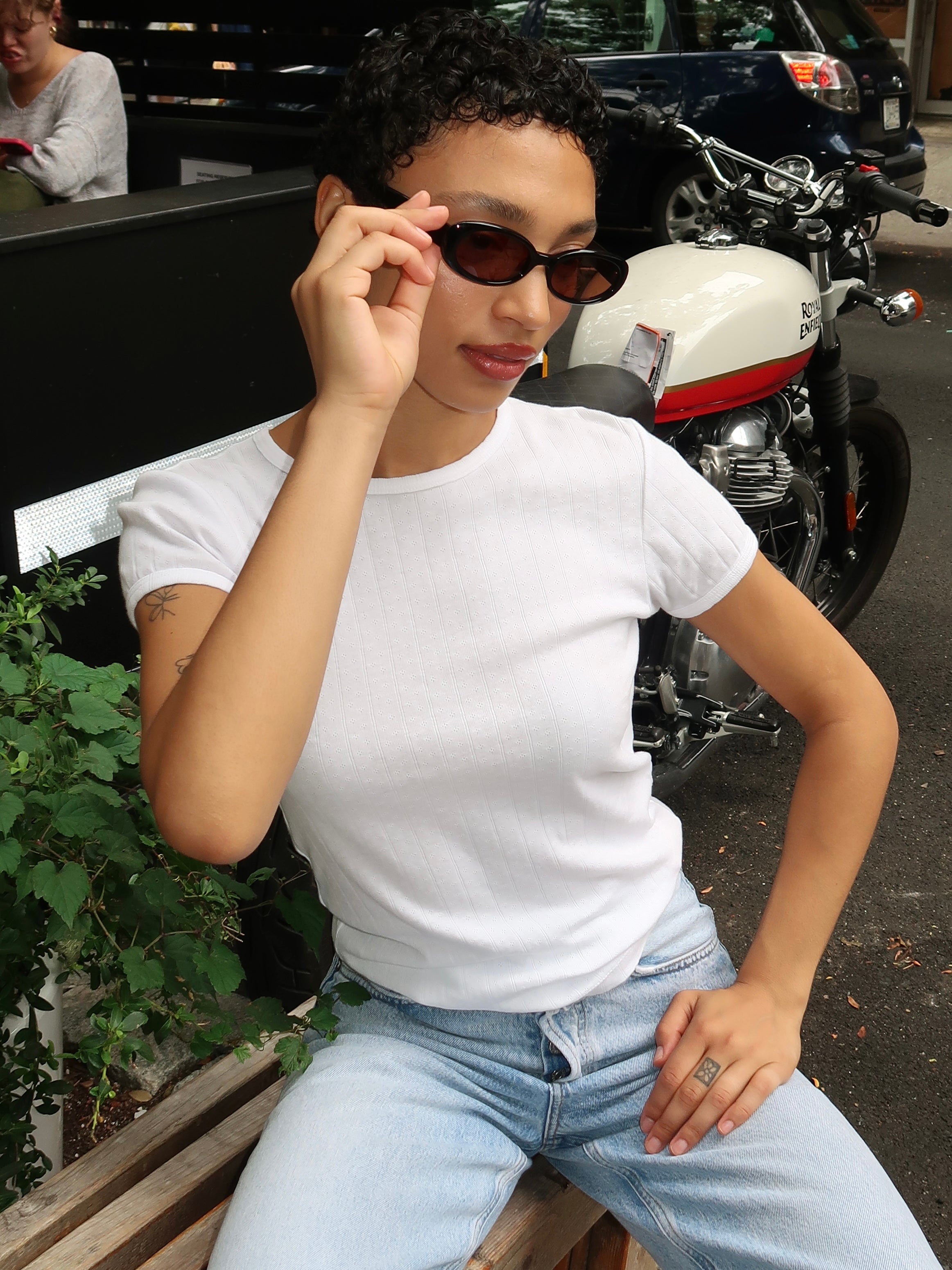 Valentina Sunglasses in Black
