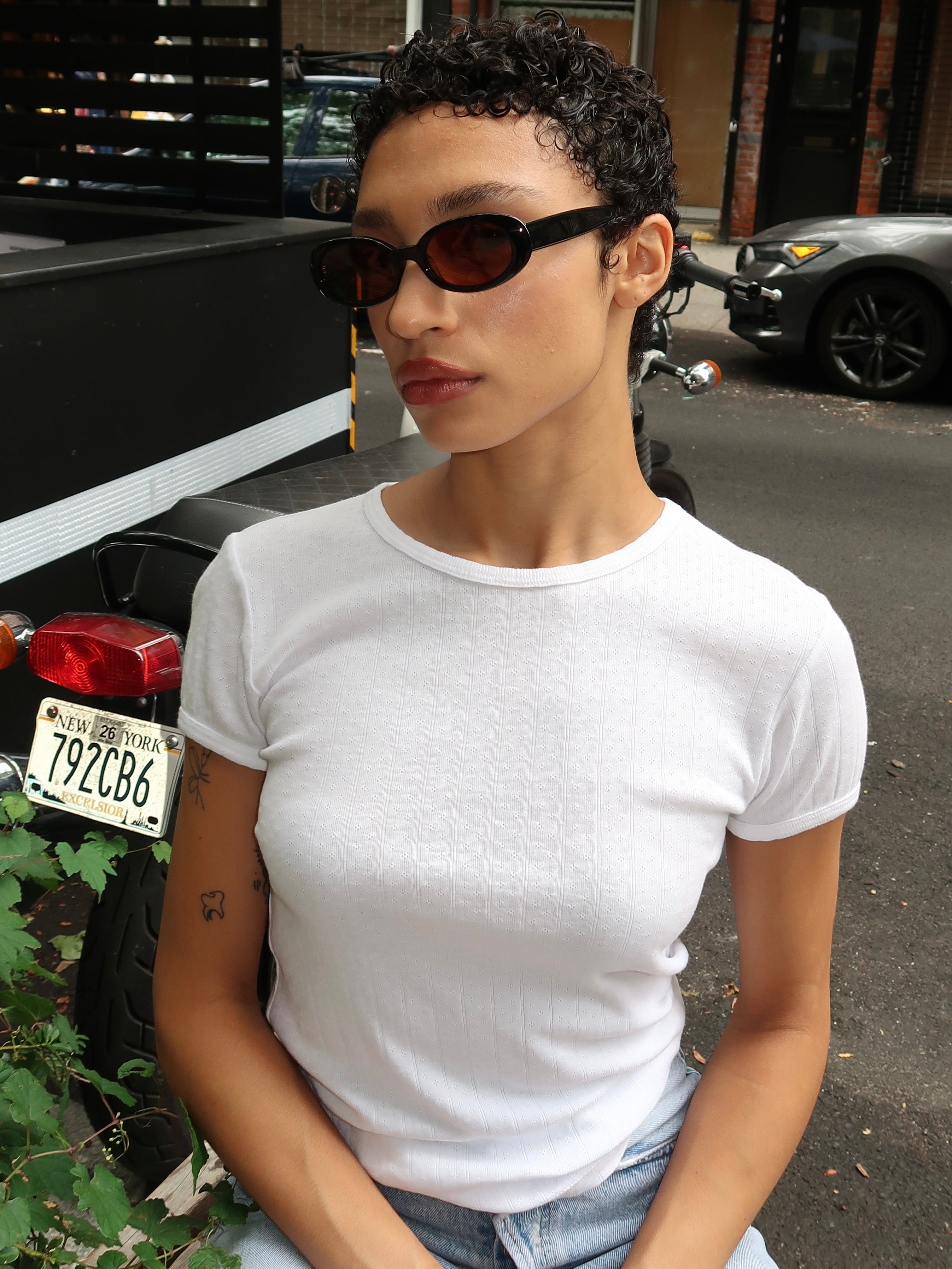 Valentina Sunglasses in Black