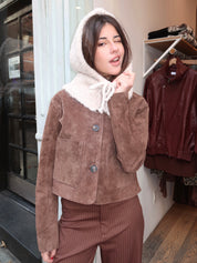 Isalis Balaclava Hood in Oatmeal