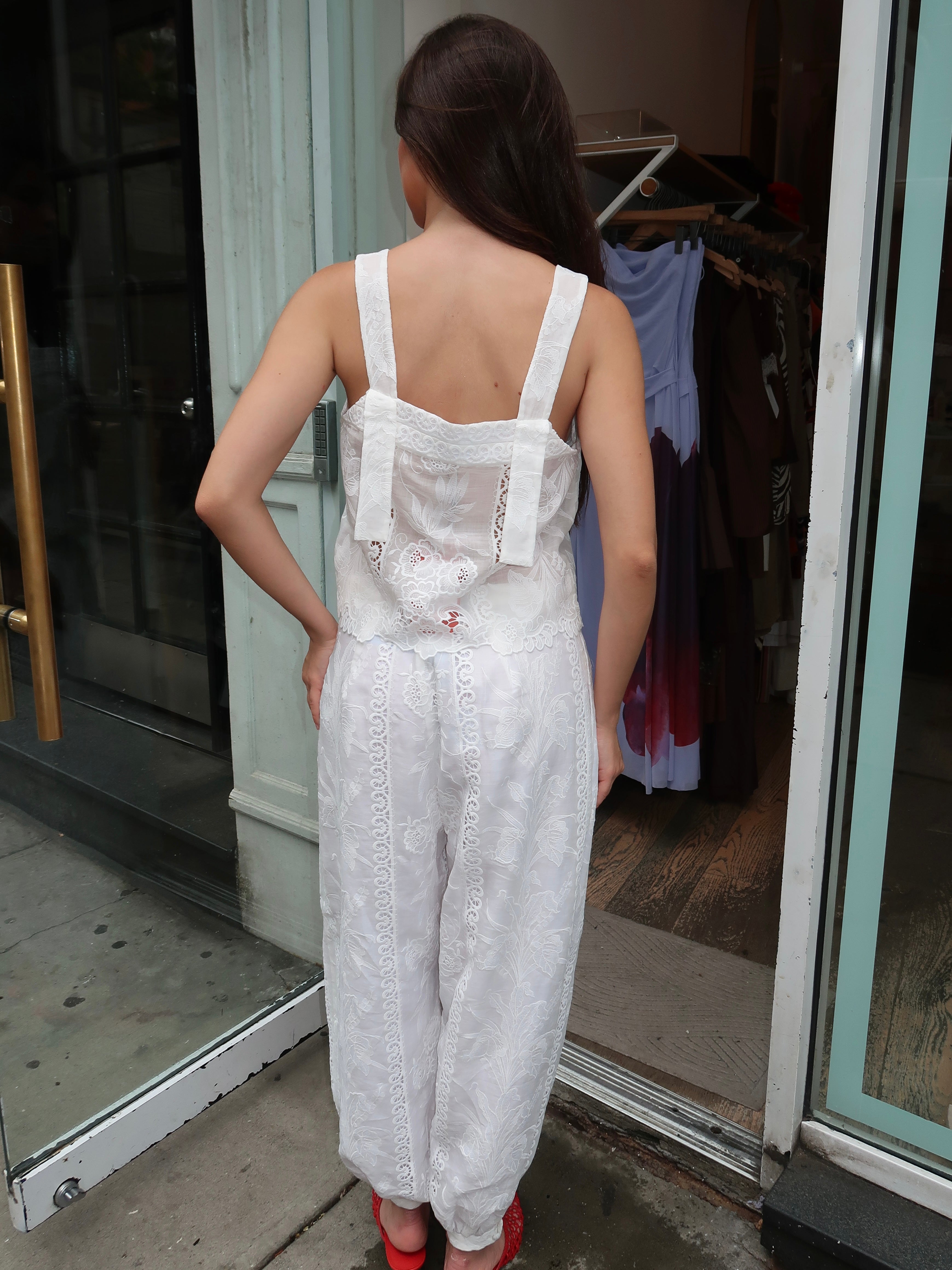 Calloway Pant in White