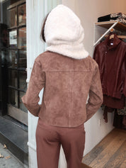 Isalis Balaclava Hood in Oatmeal