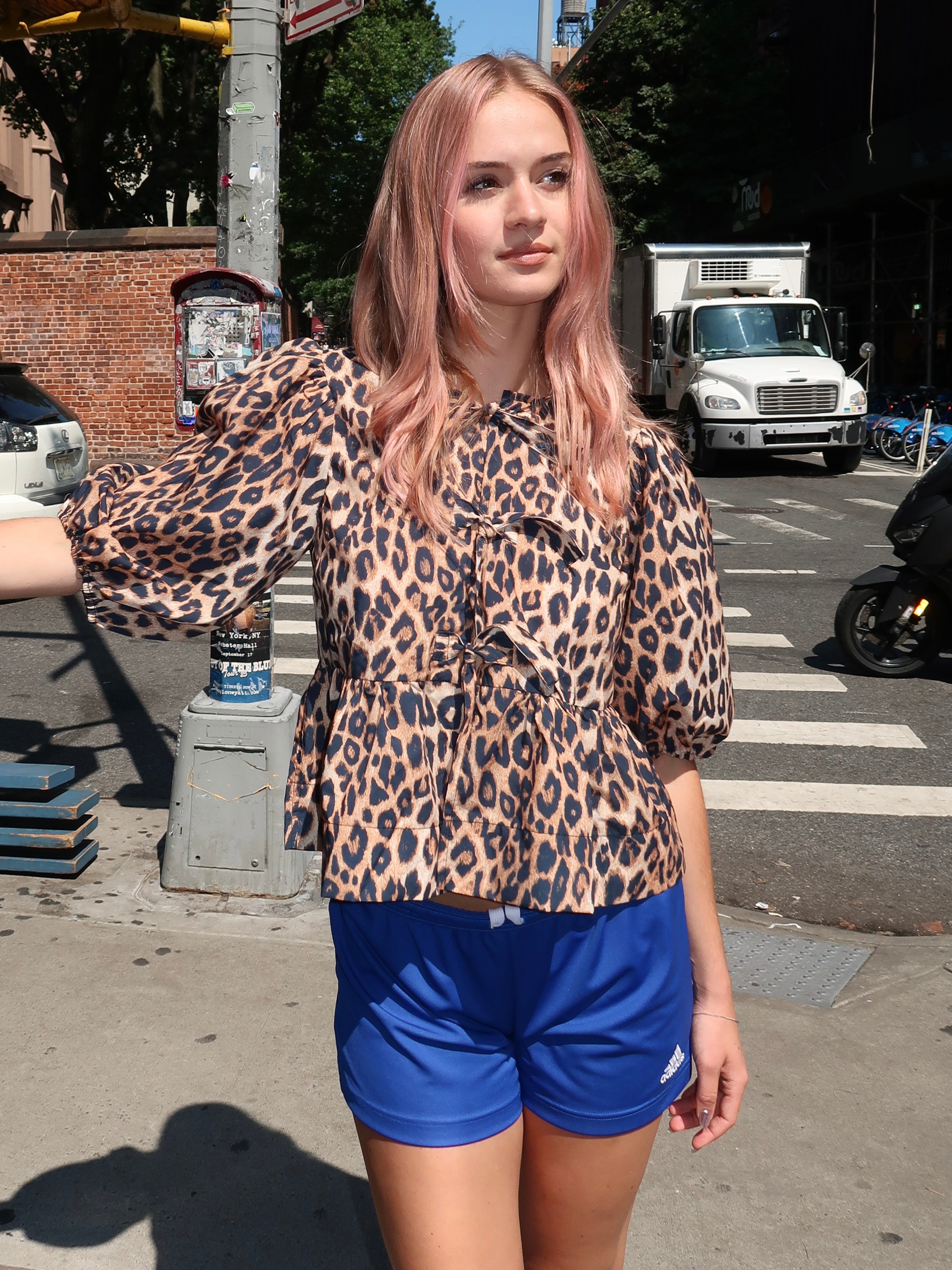 Yasmine Top in Leopard