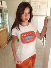 Sardines Mirna Tee in White