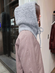 Isalis Balaclava Hood in Grey