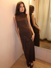 Victoria Dress in Espresso