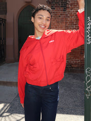 Farro Jacket in Red