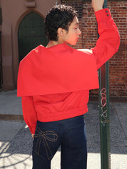 Farro Jacket in Red