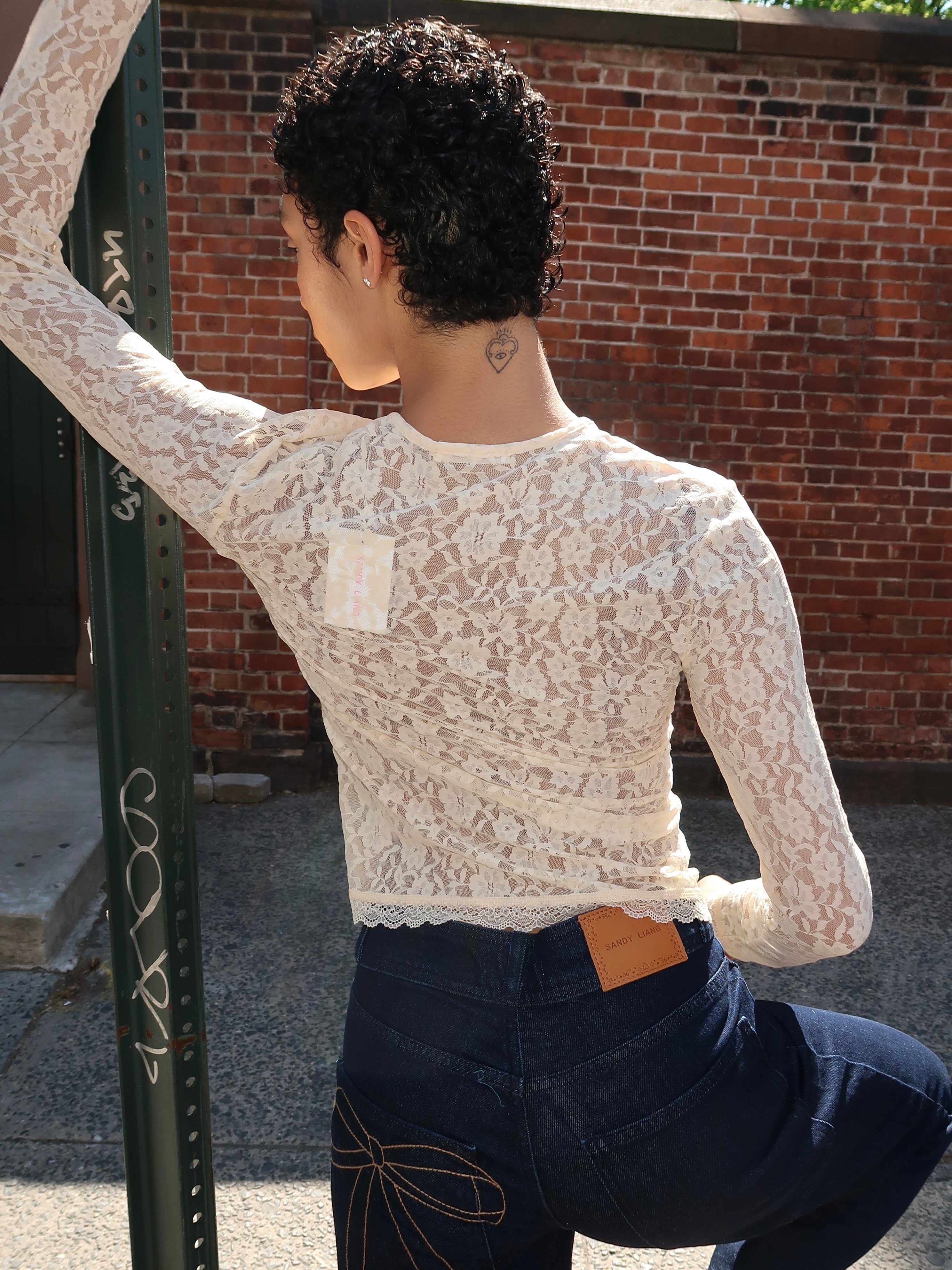 Scoby Top in Ivory
