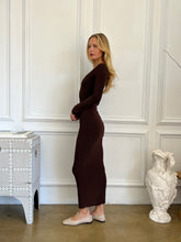 Load image into Gallery viewer, Dayrella Maxi Dress in Brown
