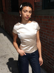 Shelly Top in Champagne