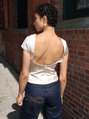 Shelly Top in Champagne