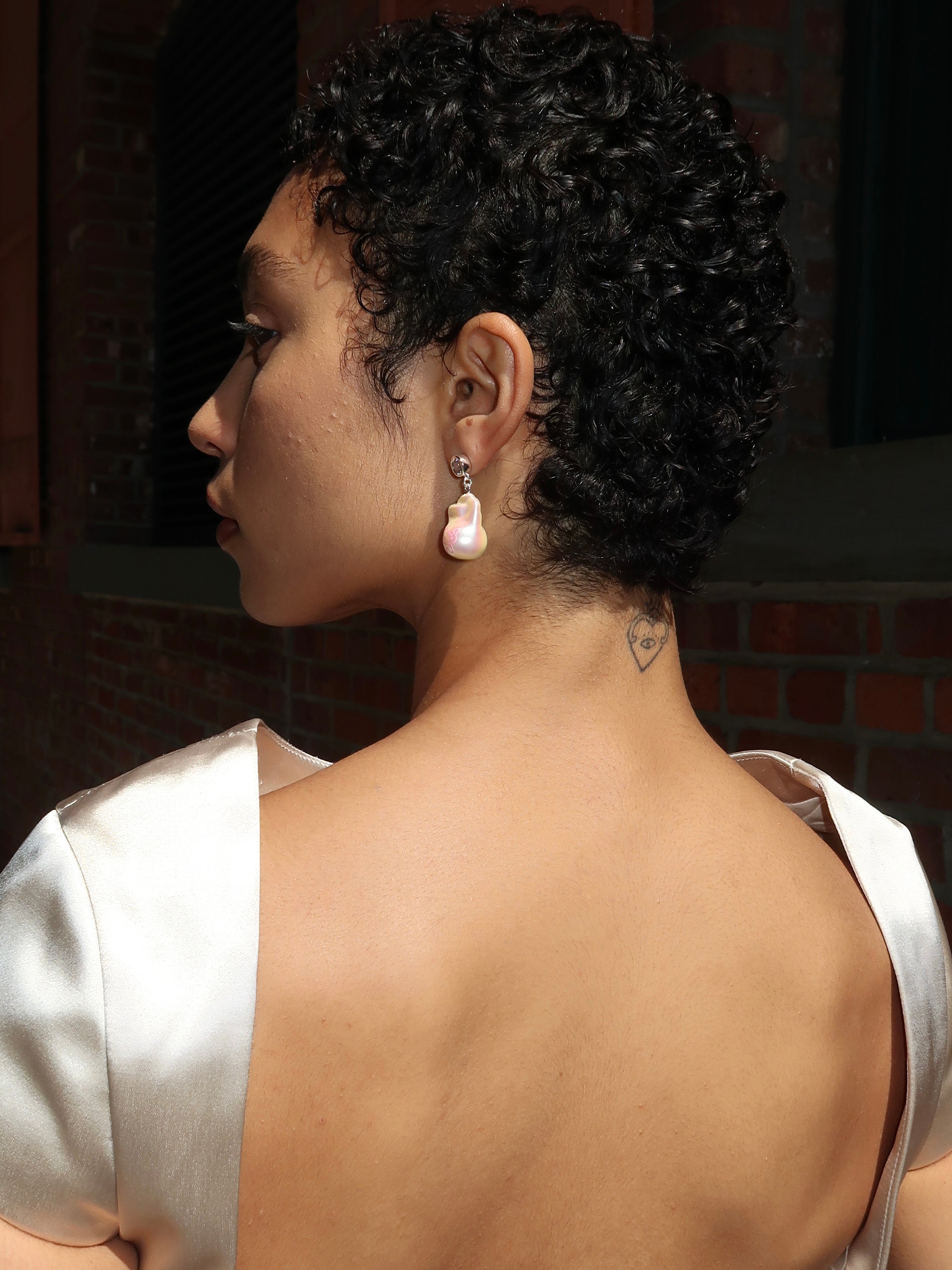 Bunny Pearl Earrings
